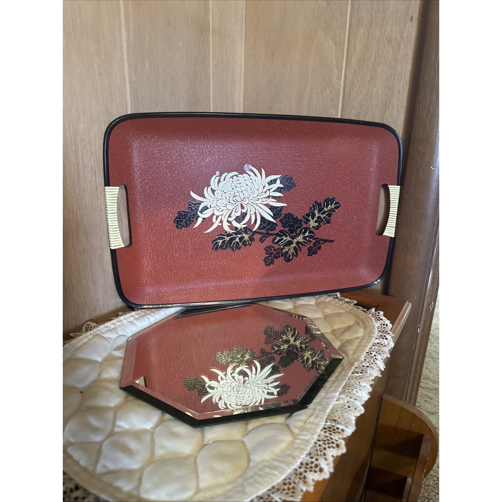 vintage Japanese lacquerware‎ Tray